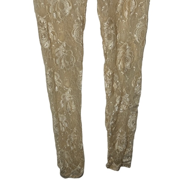 Body Central Footless Lace Leggings - Picture 3 of 5